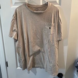 Men’s tan Polo t-shirt size XL